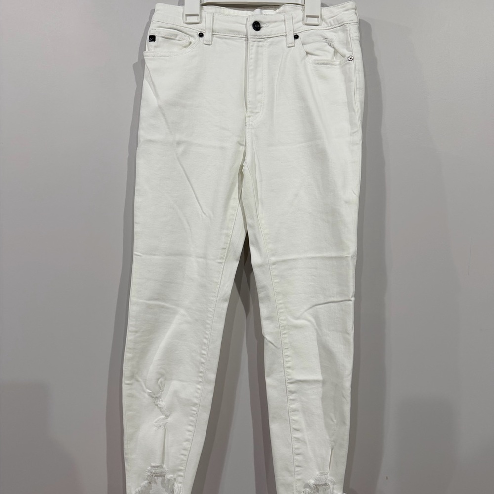 KanCan Women's White Skinny Jeans